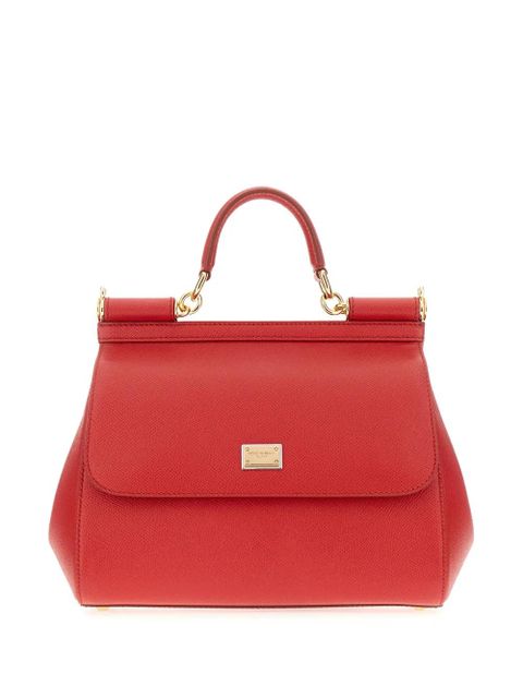 Dolce & Gabbana large Sicily tote bag - Red - zdjęcie produktu nr 1