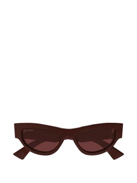 Gucci cat-eye sunglasses - Red - zdjęcie produktu nr 1