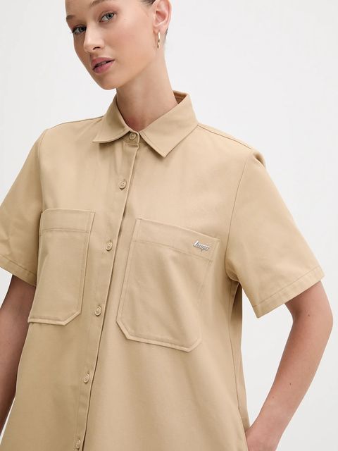 Hugo Blue sukienka bawełniana Kandira-1_B