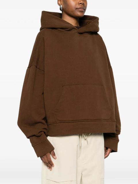 ENTIRE STUDIOS cotton hoodie - Brown