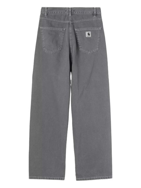 Carhartt WIP Brandon logo-patch jeans - Grey - zdjęcie produktu nr 2