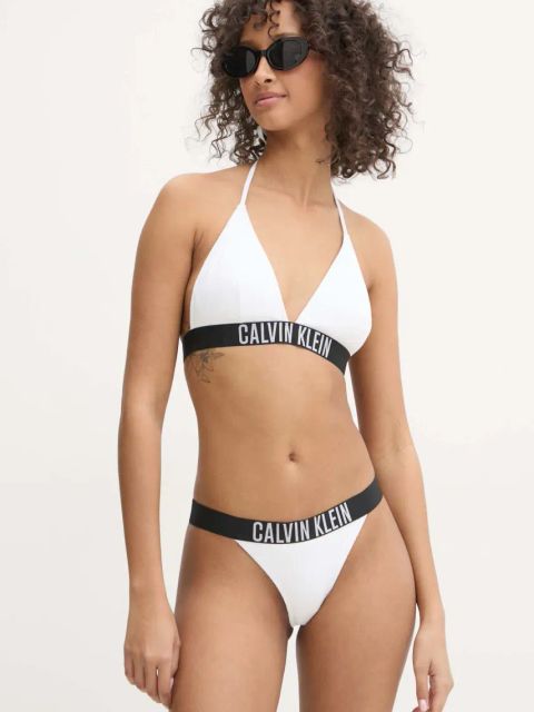 Calvin Klein brazyliany kąpielowe kolor biały KW0KW02753