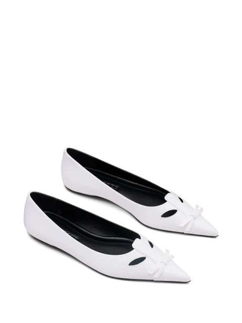 Marc Jacobs The Leather Kat ballerina flats - White - zdjęcie produktu nr 2