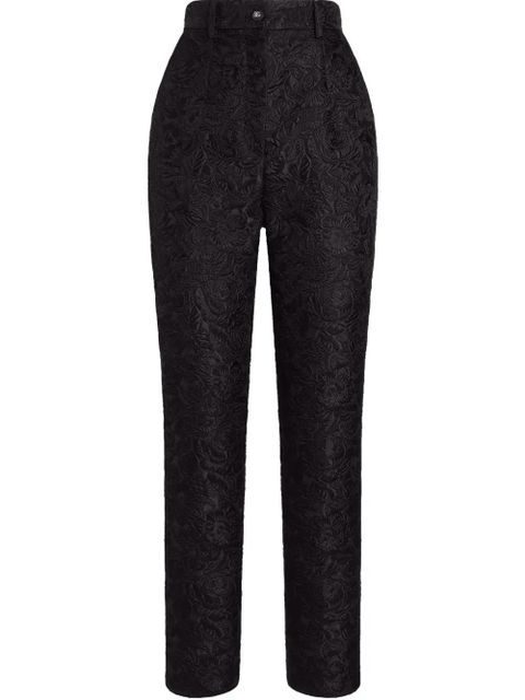 Dolce & Gabbana DNA brocade trousers - Black - zdjęcie produktu nr 1