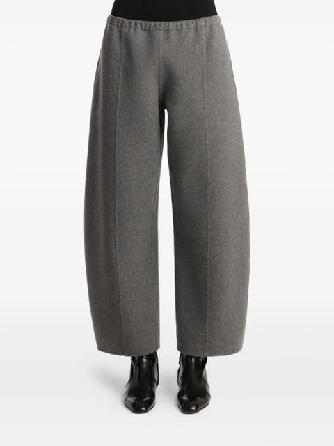 KHAITE elastic-waist panelled trousers - Grey - zdjęcie produktu nr 2