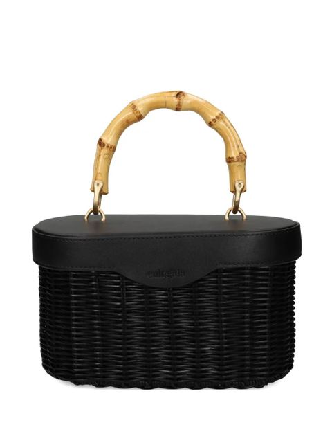 Cult Gaia bamboo-handle tote bag - Black - zdjęcie produktu nr 1