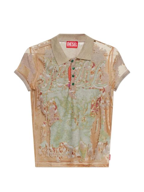 Diesel T-Devlo polo shirt - Neutrals - zdjęcie produktu nr 1