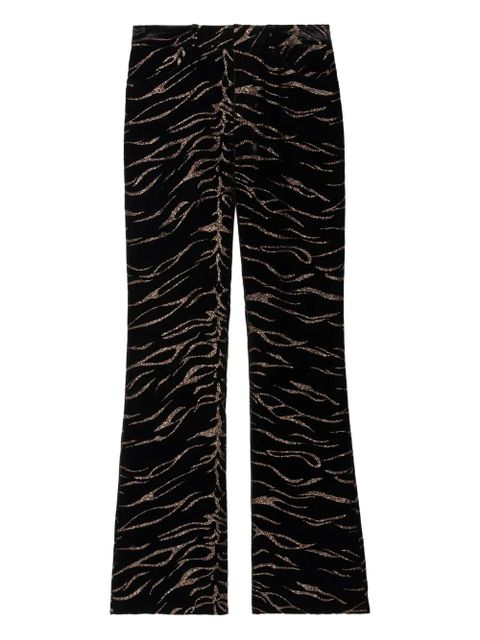 Zadig&Voltaire tiger-print trousers - Black - zdjęcie produktu nr 1