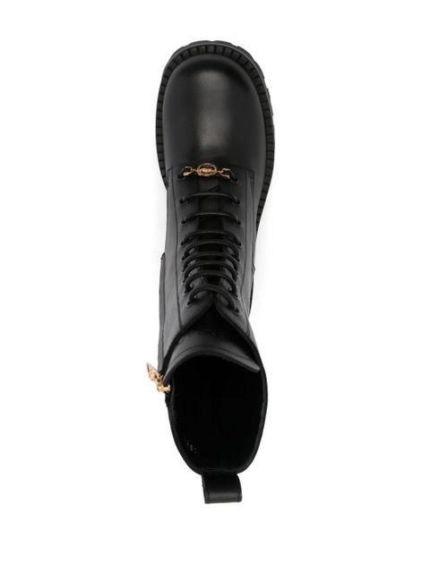 Versace Alia lace-up boots - Black