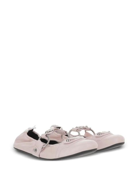 Balenciaga City ring buckle ballet flats - Pink - zdjęcie produktu nr 2