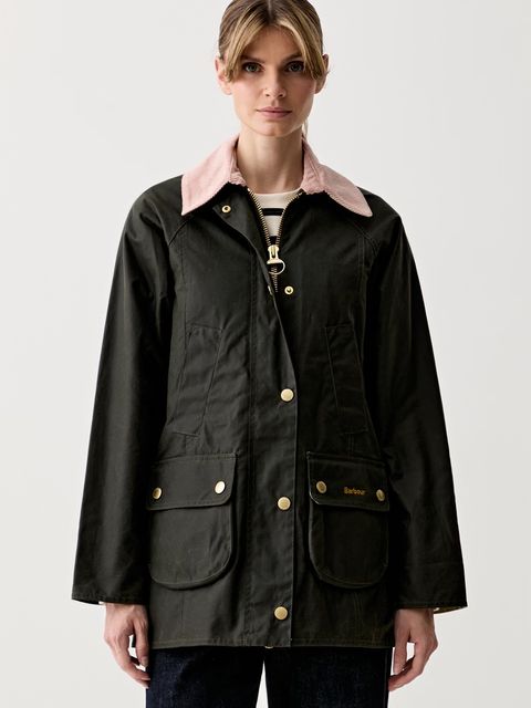 Barbour parka damska z bawełną BEADNELL - zdjęcie produktu nr 1