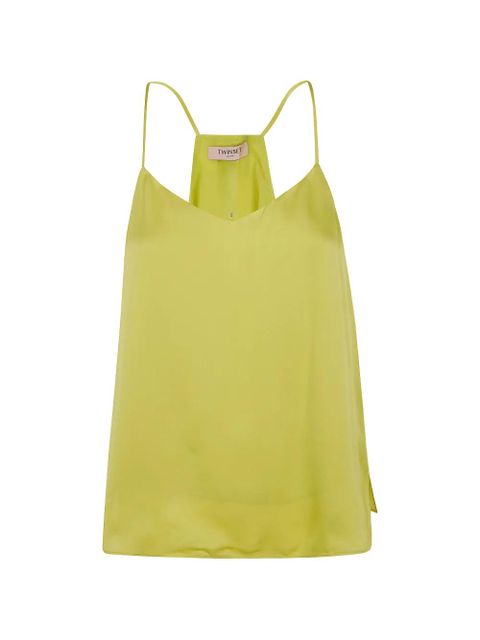 TWINSET V-neck top - Yellow - zdjęcie produktu nr 1