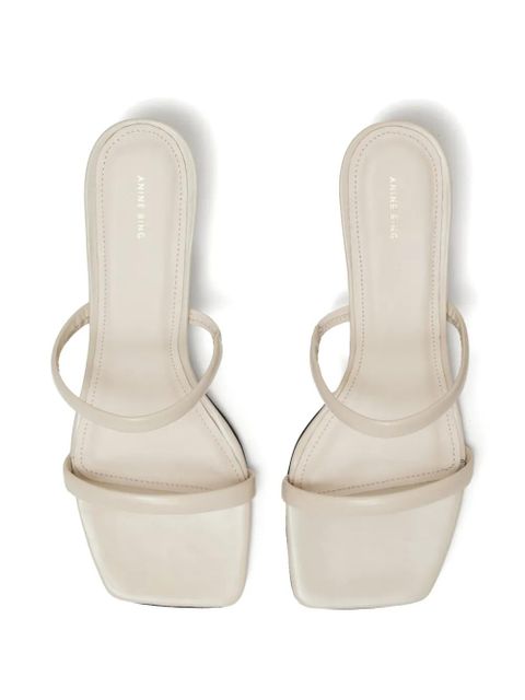 ANINE BING 48mm Hilda sandals - White