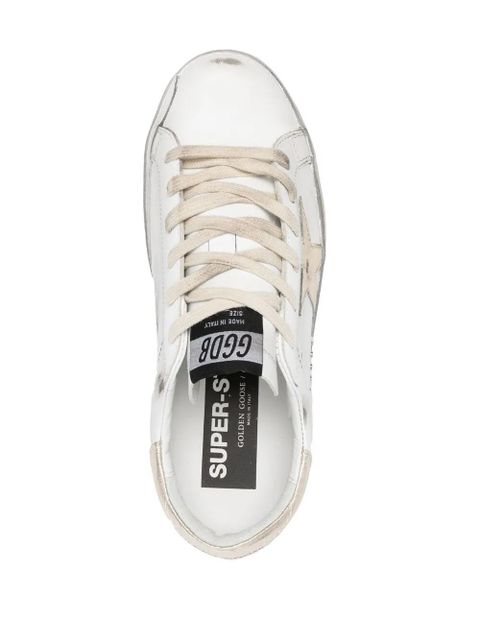 Golden Goose Super-Star leather sneakers - White