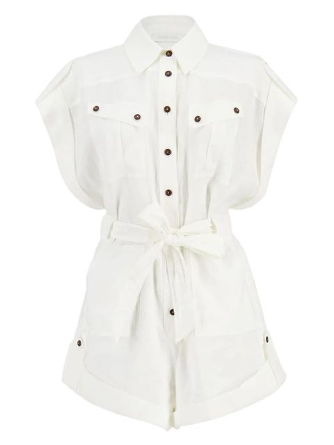 ZIMMERMANN Rhiannon playsuit - White - zdjęcie produktu nr 1