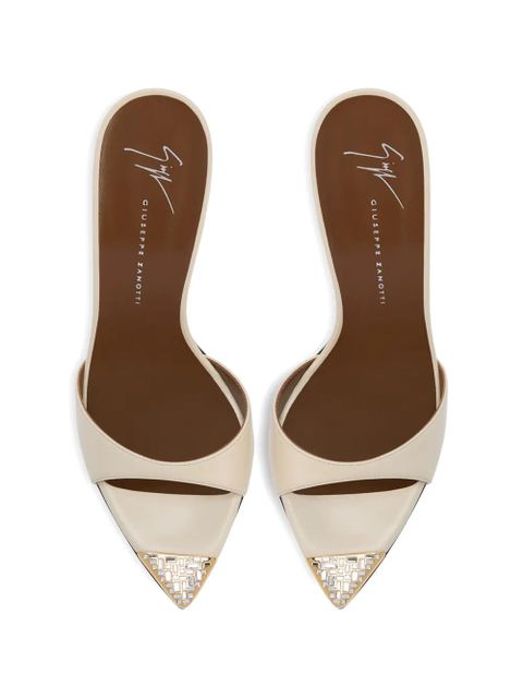 Giuseppe Zanotti Intriigo rhinestone sandals - Neutrals