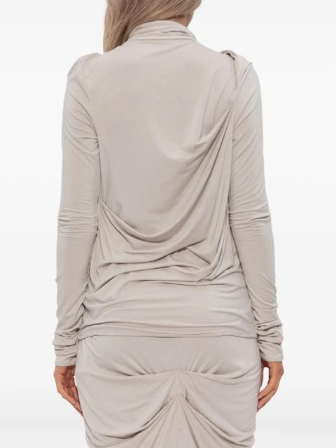 ENTIRE STUDIOS draped cowl-neck top - Neutrals - zdjęcie produktu nr 2
