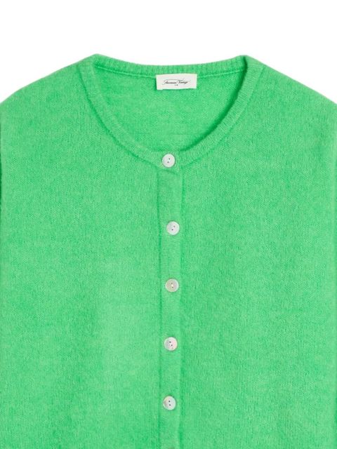 American Vintage Vitow buttoned cardigan - Green - zdjęcie produktu nr 2