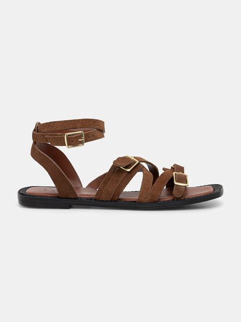 Answear.LAB sandały damskie zamszowe - zdjęcie produktu nr 1