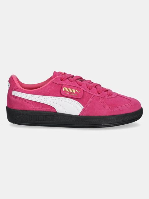 Puma sneakersy zamszowe Palermo Cobalt Glaze kolor różowy 396463 - zdjęcie produktu nr 2