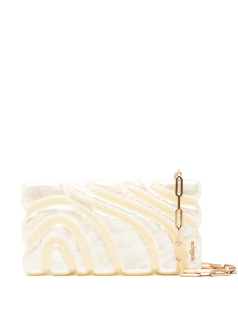 Cult Gaia Aura chain-strap clutch - Neutrals - zdjęcie produktu nr 1