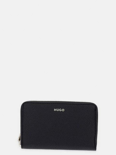HUGO portfel damski z imitacji skóry Orin_Wallet Zip Ar. - zdjęcie produktu nr 2