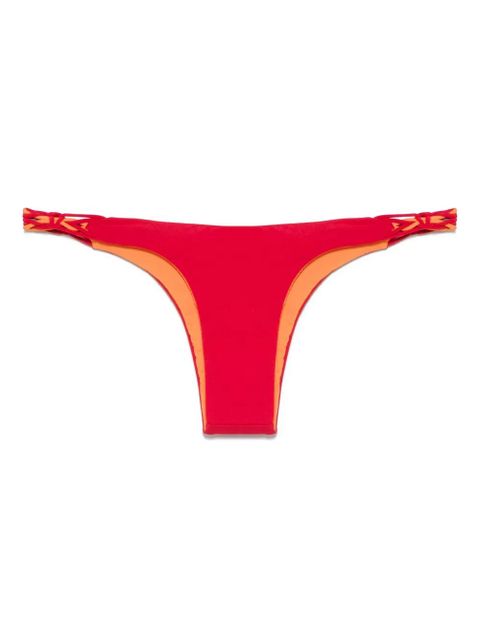 Isa Boulder Tri-Twist bikini bottom - Red - zdjęcie produktu nr 1