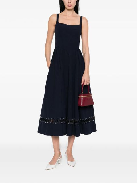 Maje Flared midi dress - Blue - zdjęcie produktu nr 2