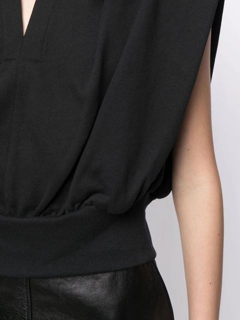 3.1 Phillip Lim French Terry sleeveless top - Black