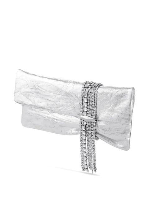 Jimmy Choo Zandra clutch bag - Silver