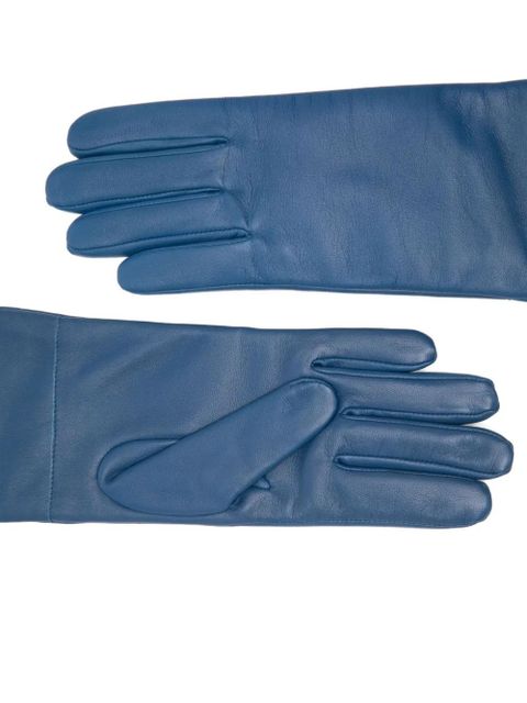 The Frankie Shop long leather gloves - Blue