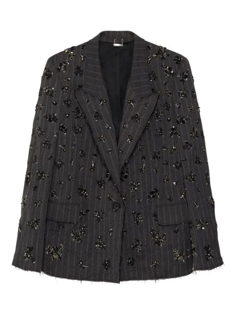Simkhai Murphy embellished blazer - Grey - zdjęcie produktu nr 1