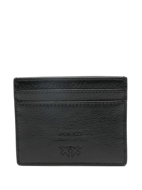 PINKO logo-detail card holder - Black - zdjęcie produktu nr 2