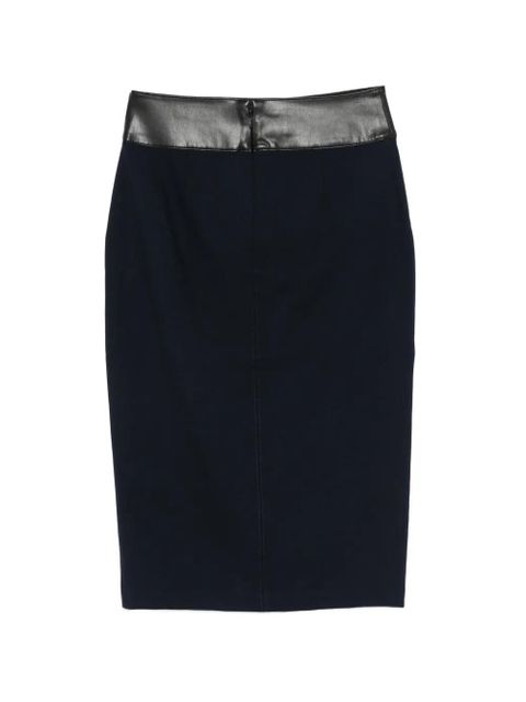 Lauren Ralph Lauren belt midi skirt - Blue - zdjęcie produktu nr 2