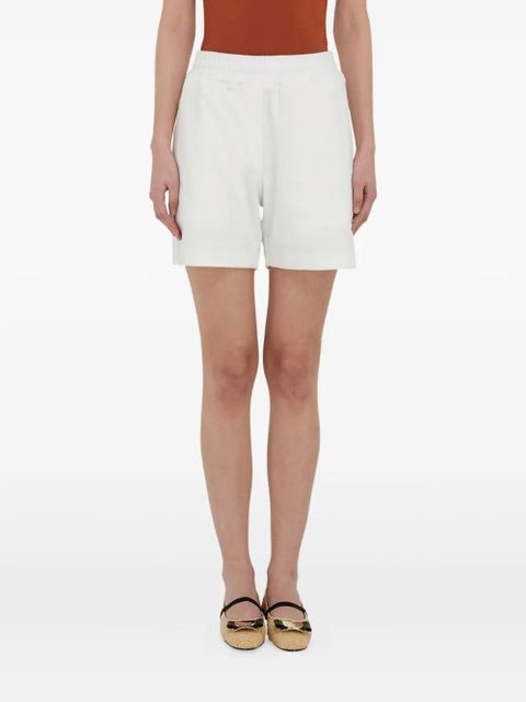Ferragamo monogram pocket shorts - White