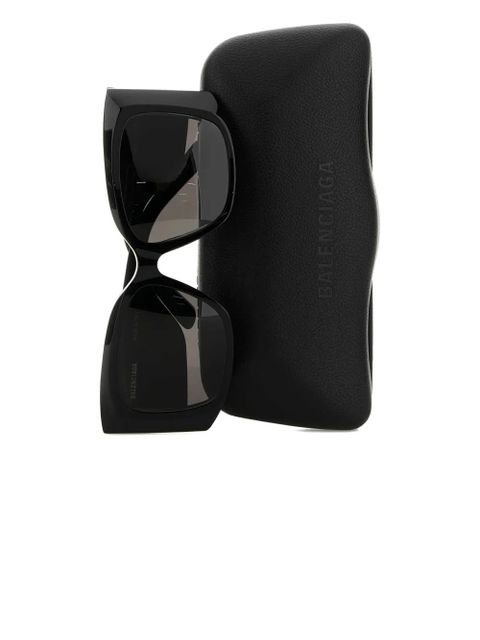 Balenciaga Eyewear Square XL sunglasses - Black - zdjęcie produktu nr 2