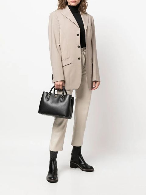 Lauren Ralph Lauren Mary medium satchel bag - Black - zdjęcie produktu nr 2