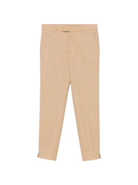 MM6 Maison Margiela slit-cuff tailored trousers - Neutrals - zdjęcie produktu nr 1
