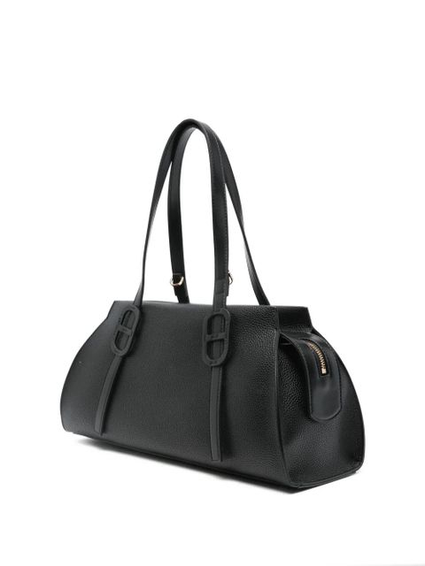 TWINSET leather shoulder bag - Black - zdjęcie produktu nr 2