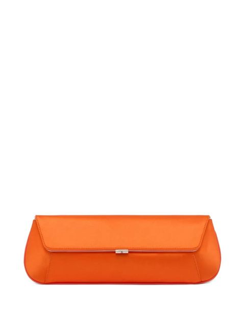 Amina Muaddi Ami clutch bag - Orange
