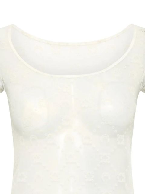 Marine Serre mesh top - White - zdjęcie produktu nr 2