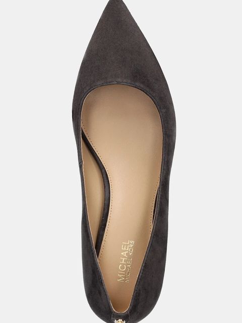 MICHAEL Michael Kors szpilki zamszowe Alina kolor szary 40R3ALMP1S.251