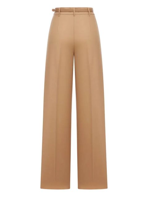 Max Mara belted wool trousers - Brown - zdjęcie produktu nr 2