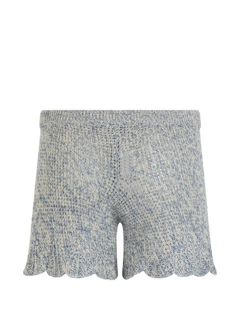 Valentino Garavani knitted shorts - Blue - zdjęcie produktu nr 2