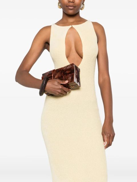 Cult Gaia Galleria clutch bag - Brown - zdjęcie produktu nr 2