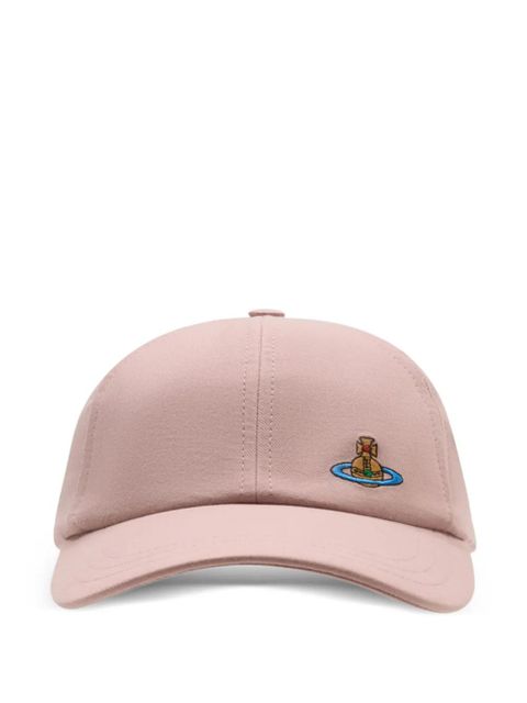 Vivienne Westwood embroidered baseball cap - Pink - zdjęcie produktu nr 1