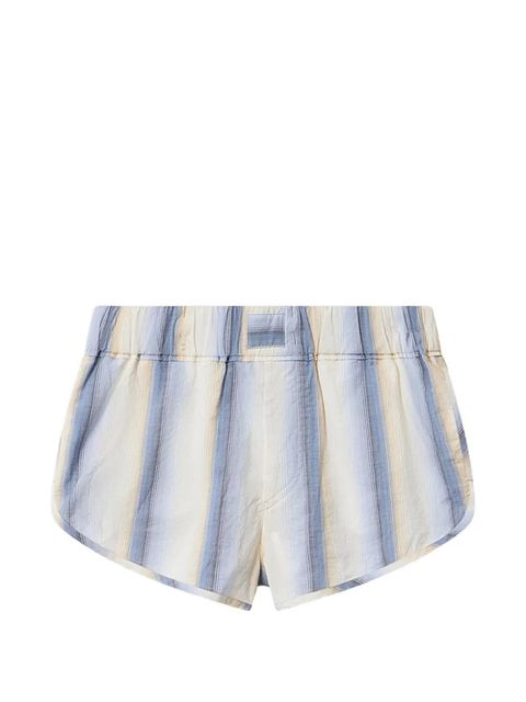 ISABEL MARANT Melinea striped shorts - Blue - zdjęcie produktu nr 1