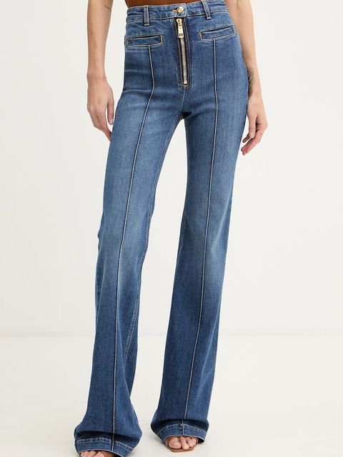 Elisabetta Franchi jeansy flare damskie - zdjęcie produktu nr 1