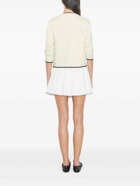 Tory Burch Kendra buttoned detailed cardigan - Neutrals