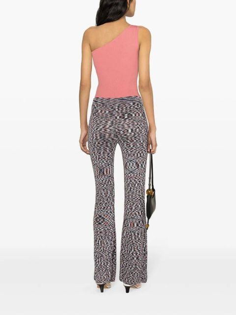 Missoni high-waist flared trousers - Blue